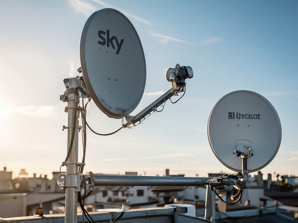 Impianto Satellitare – Parabola Sky e Tivusat edited